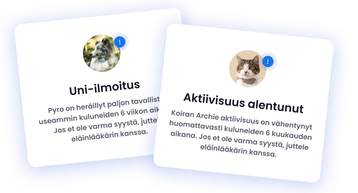 TERVEYSHÄLYTYKSET